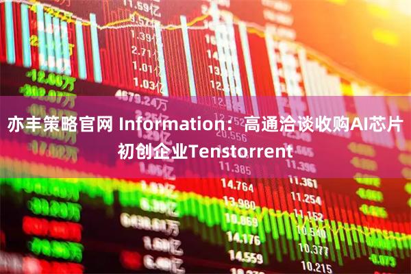 亦丰策略官网 Information：高通洽谈收购AI芯片初创企业Tenstorrent
